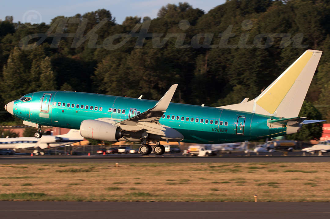 Factory fresh 737-700 BBJ1