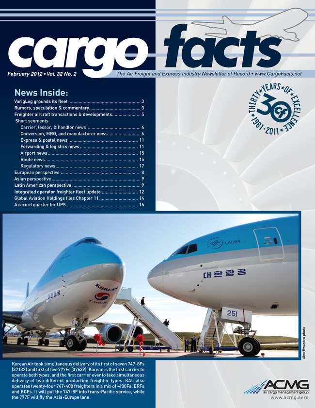 Cargo Facts Feb. 2012