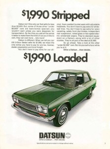 Datsun 510 for 1968