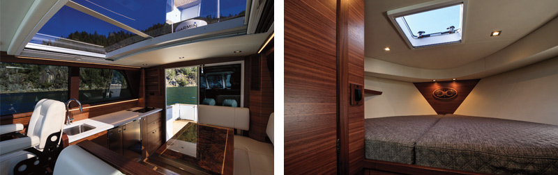 Coastal Craft 33 Express Interiors, Photo: Alex Kwanten