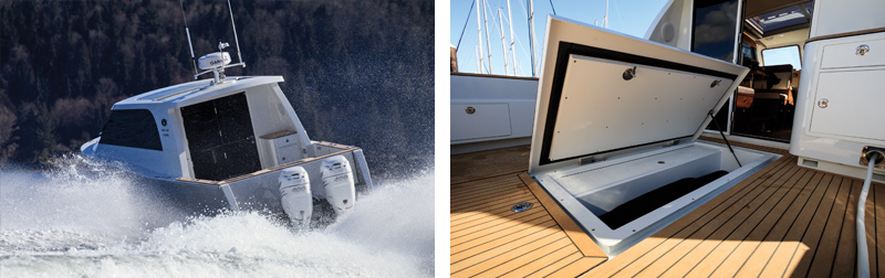 Coastal Craft 33 Express Interiors, Photo: Alex Kwanten