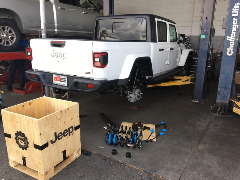 Jeep Gladiator With Accessories